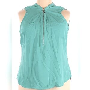 Soho Jeans New York & Company Sleeveless Zippered Shell